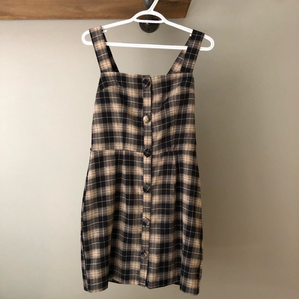 Button up dress